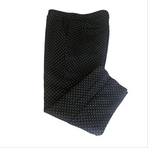 Old Navy Polka Dot Harper Midrise Crop Pants- Size 12
